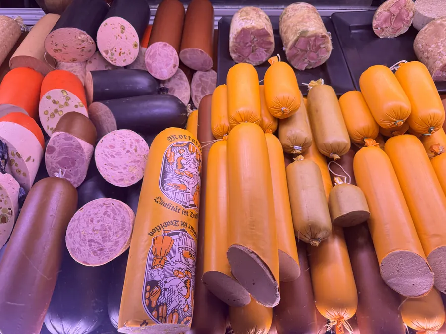 Mortadella, liverwurst, and European deli meats
