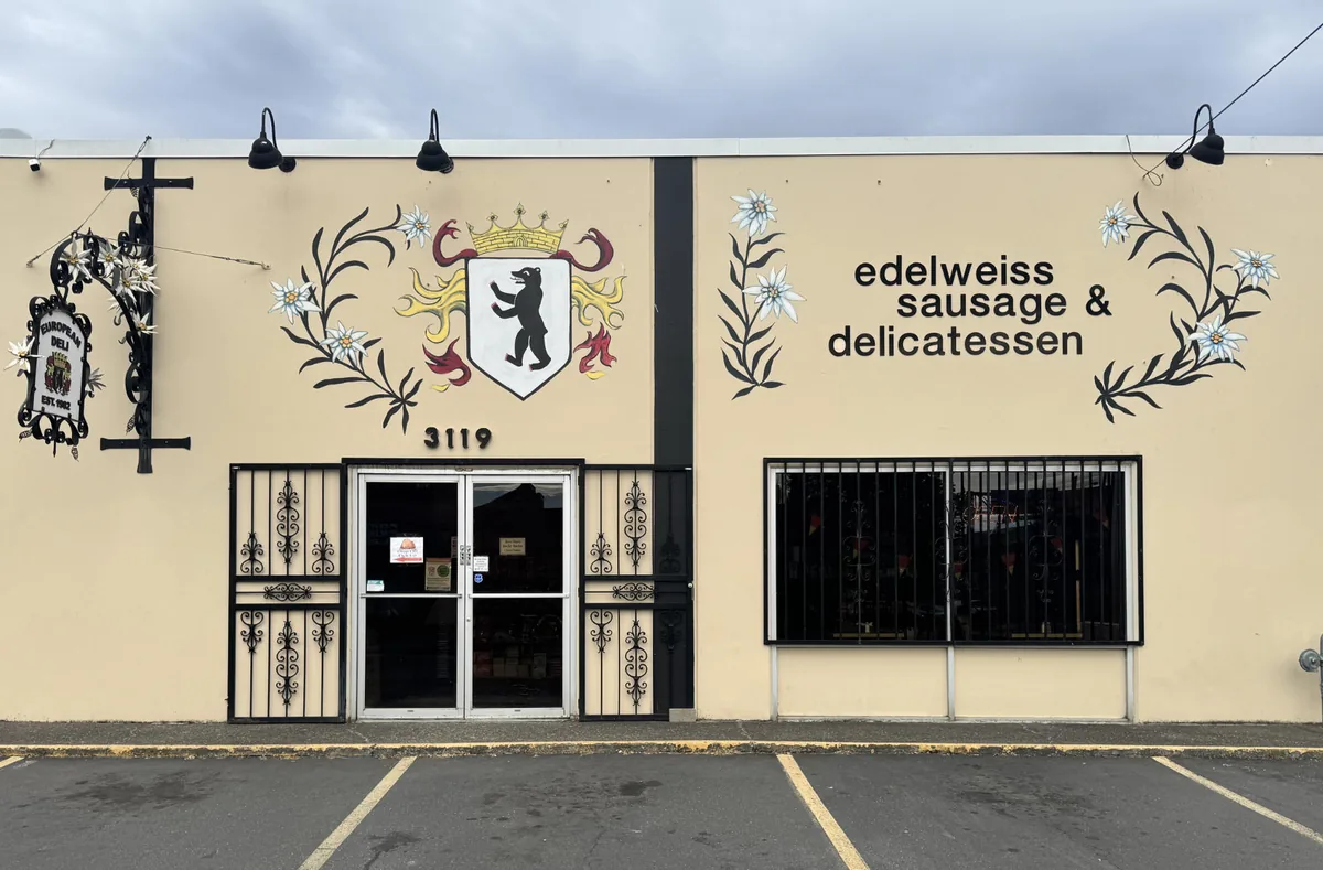Edelweiss storefront on SE 12th Avenue